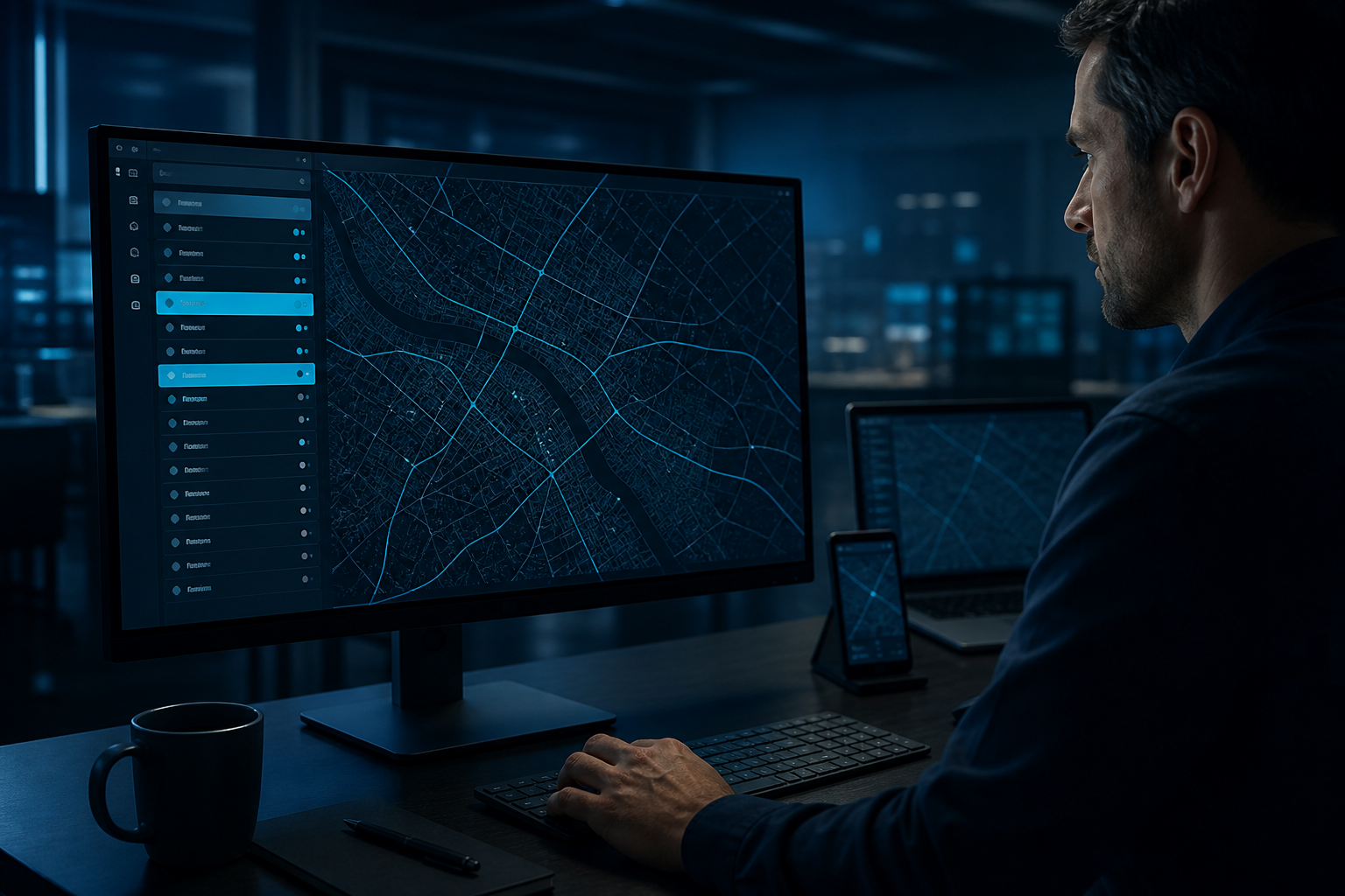 Mapové kompozice — výchozí zapnutí vrstev při startu mapy na desktopu, webu i v mobilu